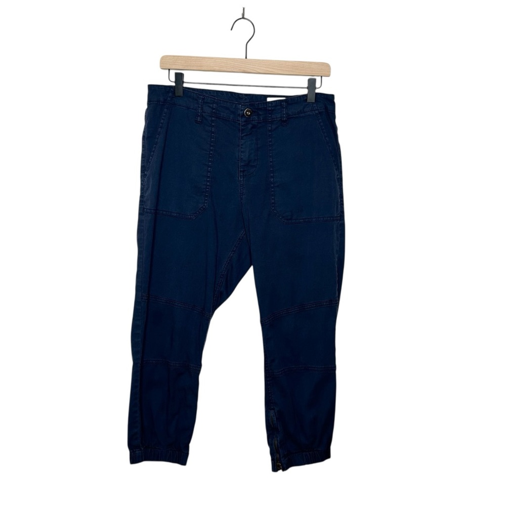 Pistola Womens Tapered Jogger Utility Pants Navy Blue 29‎